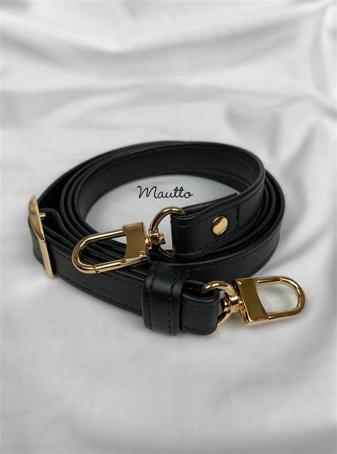 black louis vuitton cross body strap|replacement strap for Louis Vuitton.